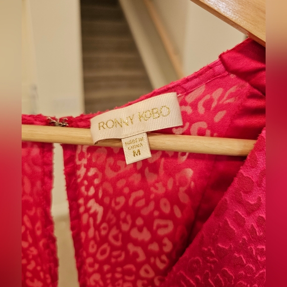 Ronny Kobo Astrid Burnout Dress - Picture 5 of 6